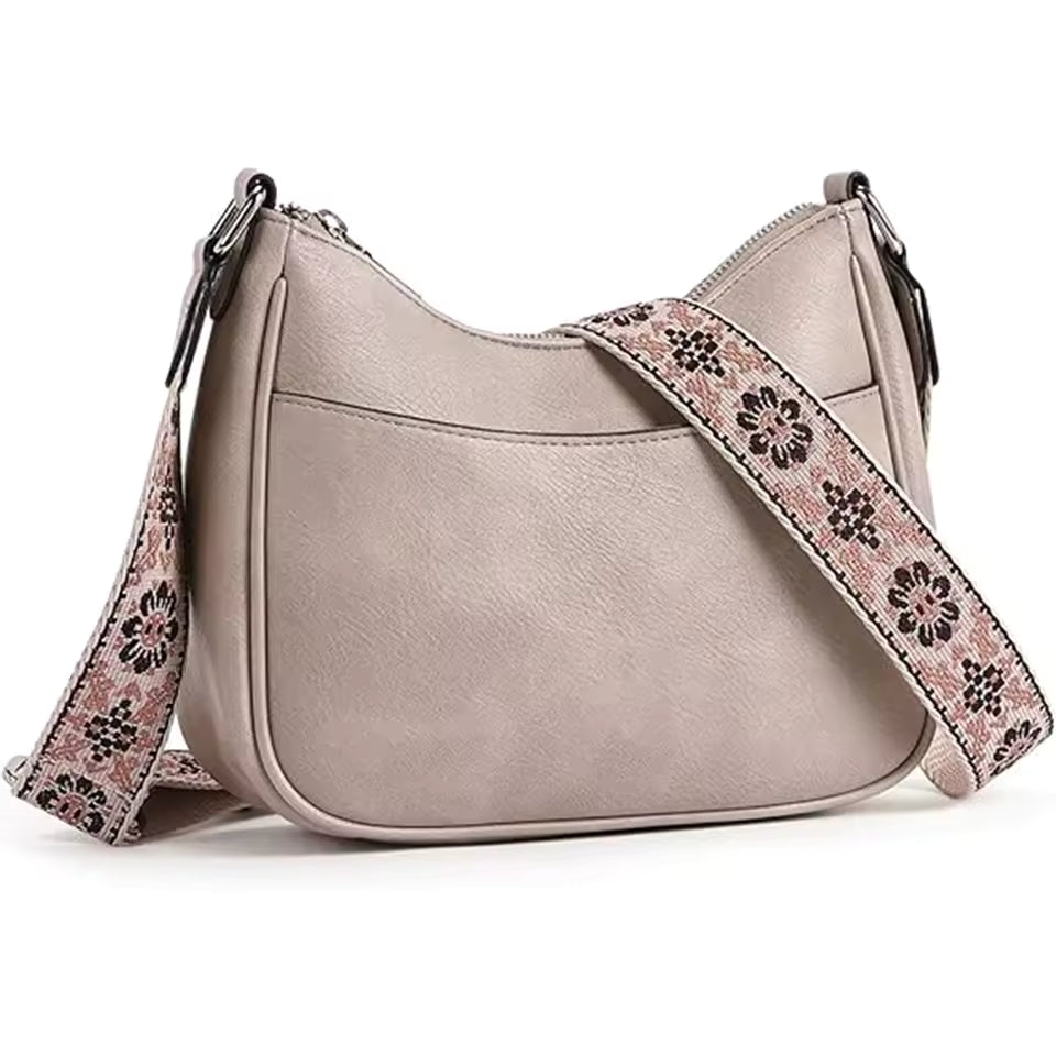 Bolso | De hombro de cuero vintage