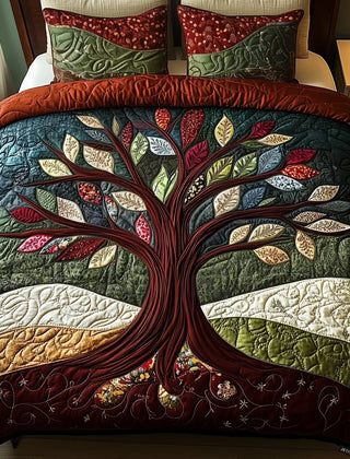 Juego de cama acolchado Abrazo de la Naturaleza