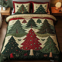 Completo letto trapuntato a 3 pezzi - Bosco della Gioia