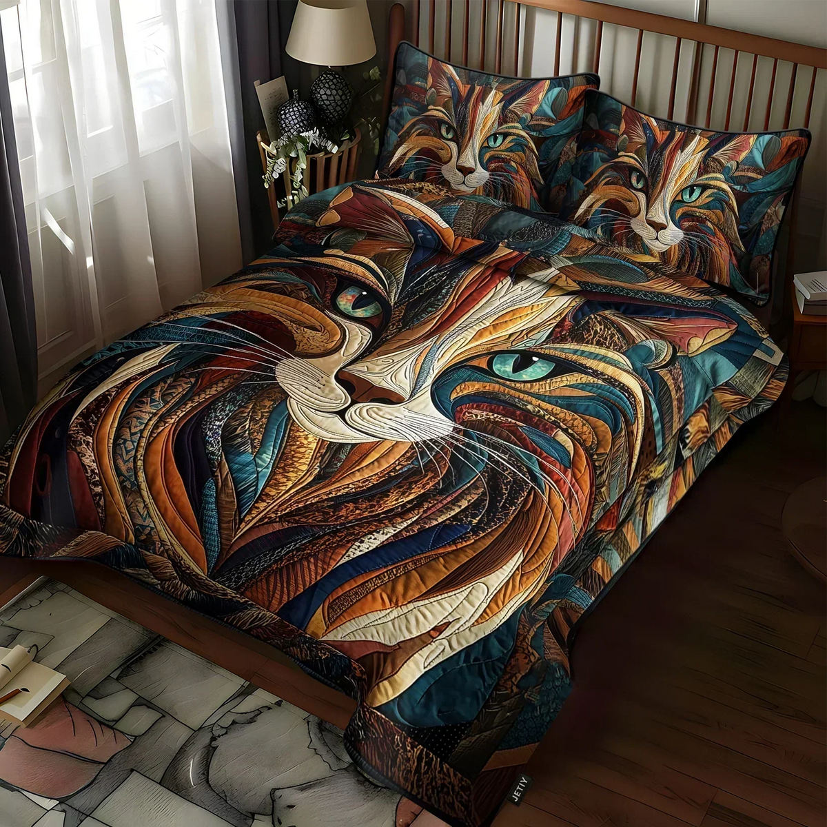 Completo letto trapuntato a 3 pezzi - Dolci Fusa