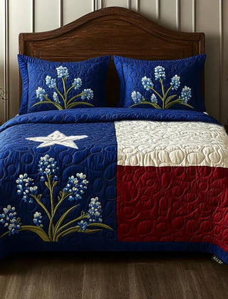 Juego de cama acolchado Orgullo de Texas