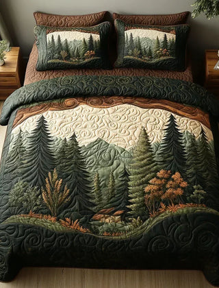 Juego de cama acolchado Paseo por el Bosque