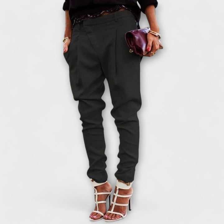 Mira - Pantalones elegantes de pierna ancha