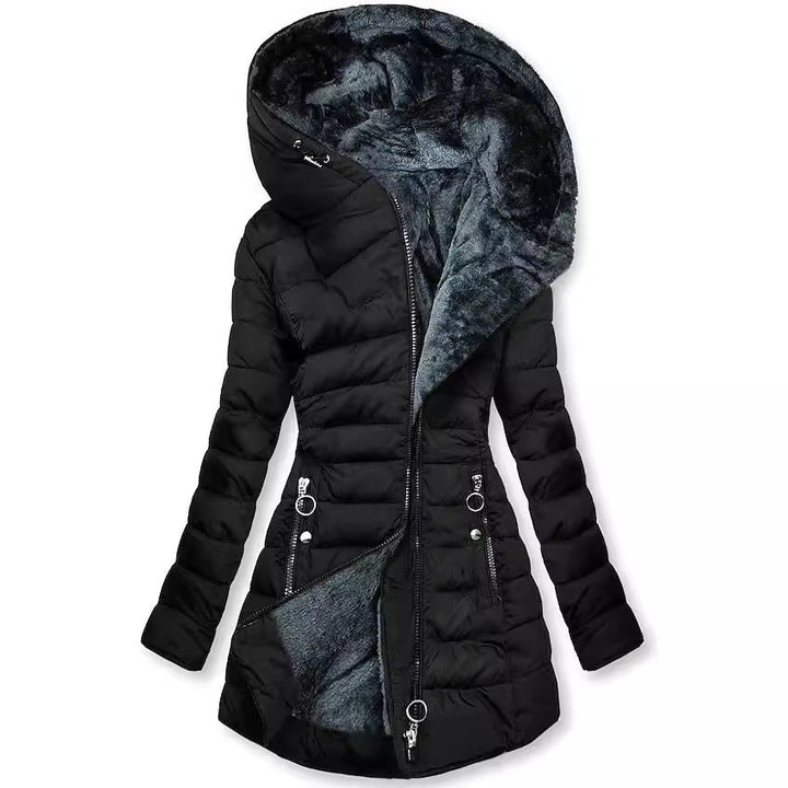 Julia | Chaqueta acolchada de invierno con capucha