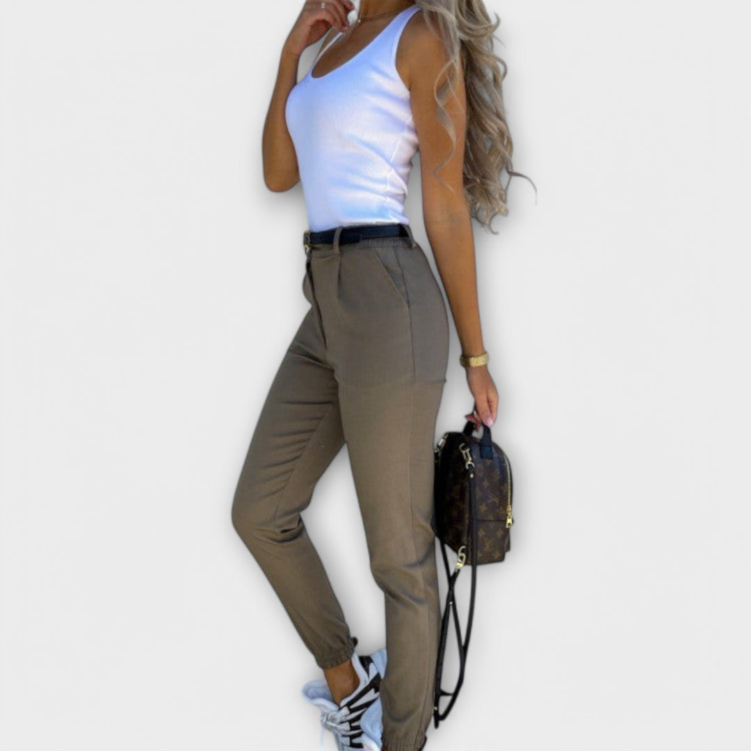 Melania - Pantalones Elasticizados