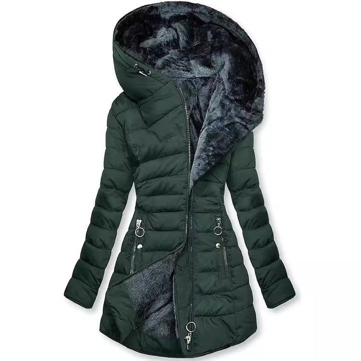 Julia | Chaqueta acolchada de invierno con capucha