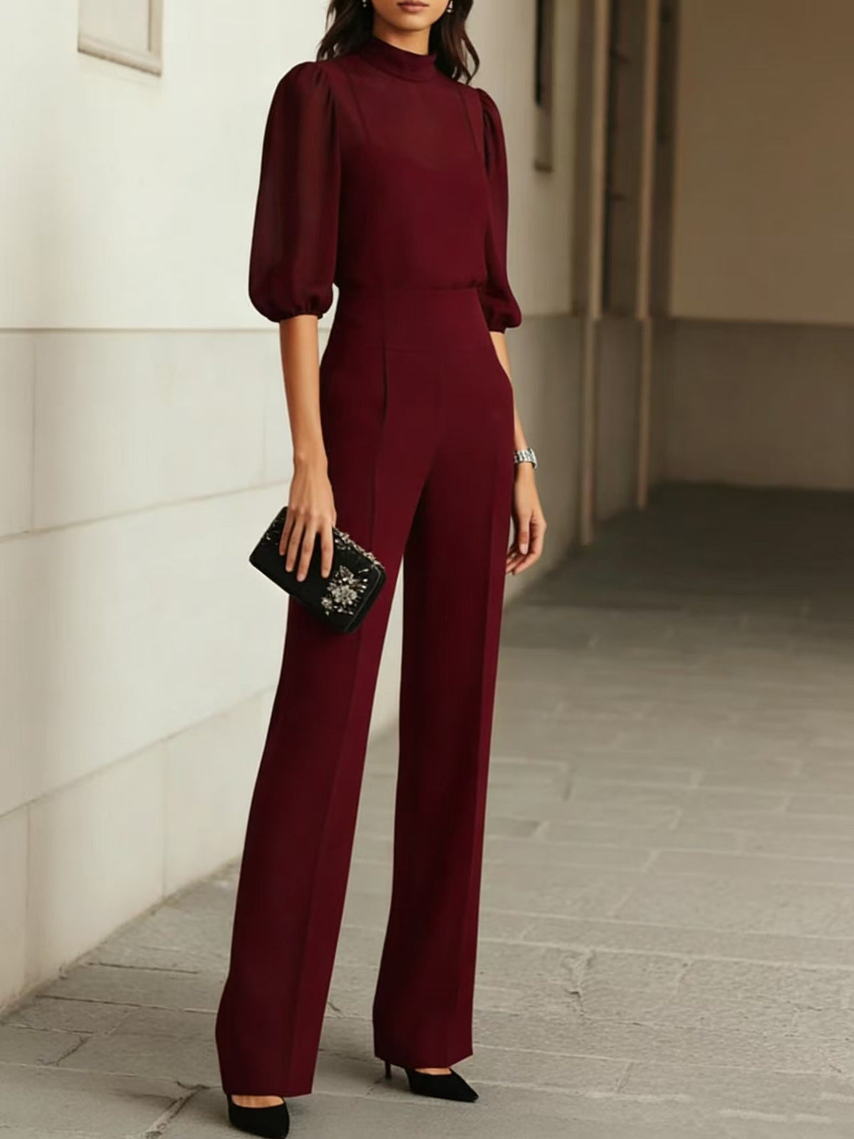 Nadia | Conjunto Elegante de Tres Piezas