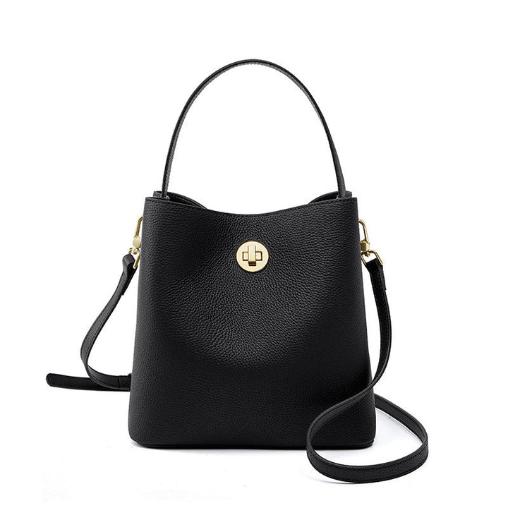 Bolso | Bandolera minimalista de piel de vaca suave para mujer