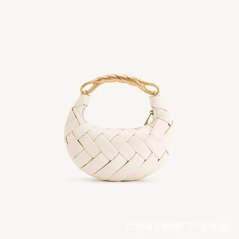 AURORA | Mini bolso trenzado de diseño escultórico