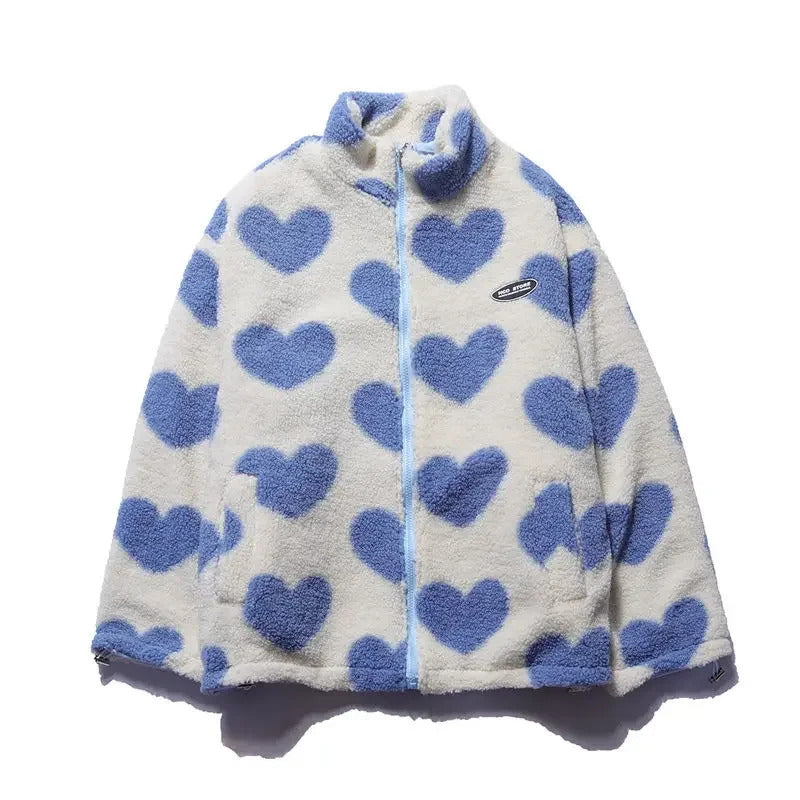 VogelMode | Chaqueta reversible con corazones
