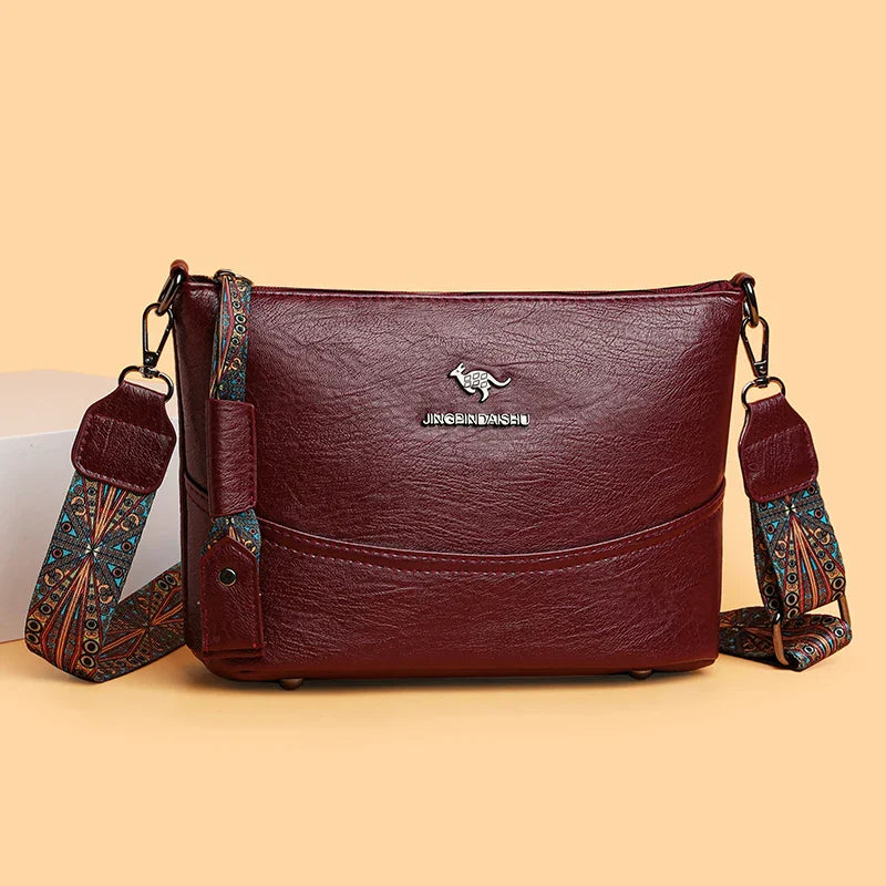Bolso | De hombro de cuero moderno
