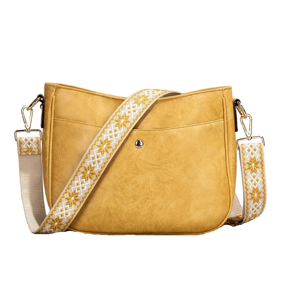 Bolso | De hombro de cuero vintage