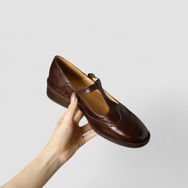 Rafaela | Zapato Mary Jane con Picado