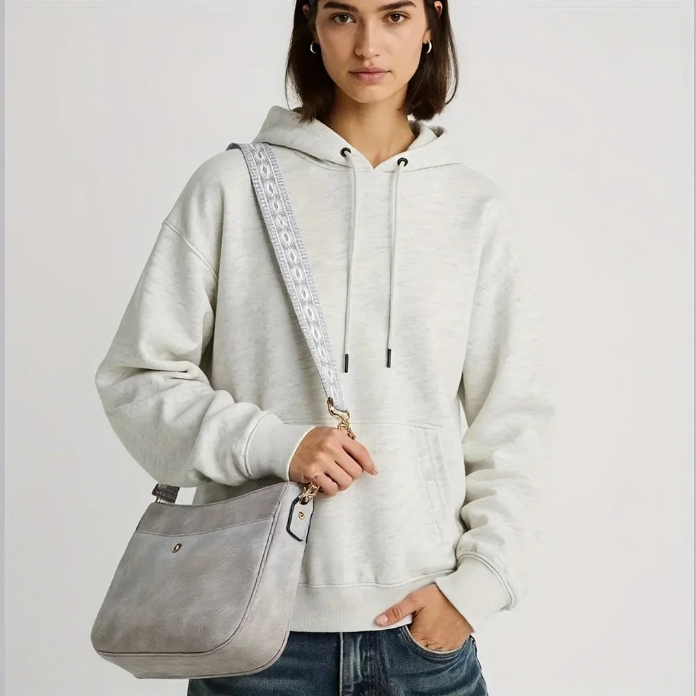 Bolso | De hombro de cuero vintage
