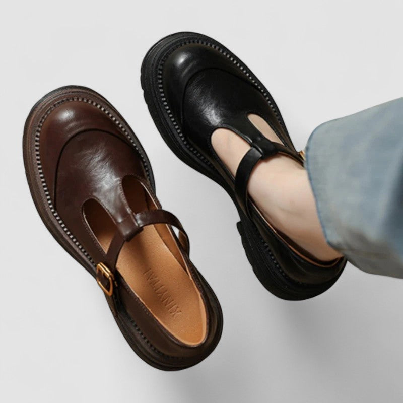 Lucila | Zapato Mary Jane de Suela Track