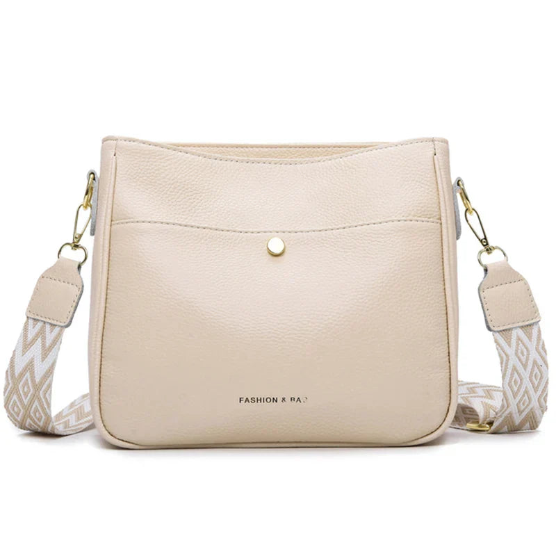 Bolso | De hombro de piel de vaca diseño de lujo