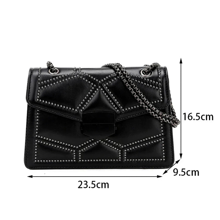 Bolso bandolera elegante | Cuero sintético de moda