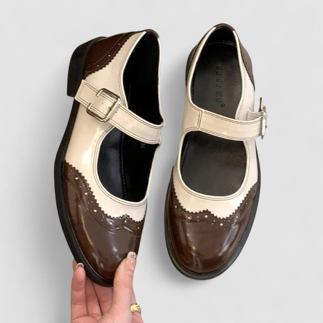 Belén | Zapato Mary Jane Bicolor