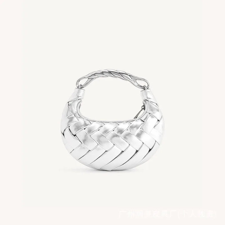 AURORA | Mini bolso trenzado de diseño escultórico