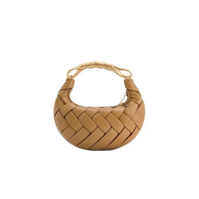 AURORA | Mini bolso trenzado de diseño escultórico