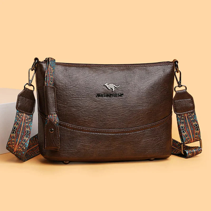 Bolso | De hombro de cuero moderno