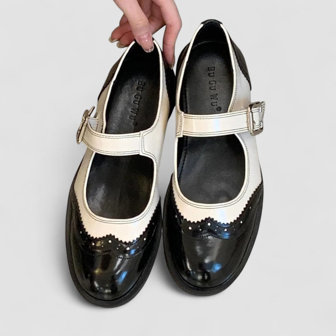 Belén | Zapato Mary Jane Bicolor