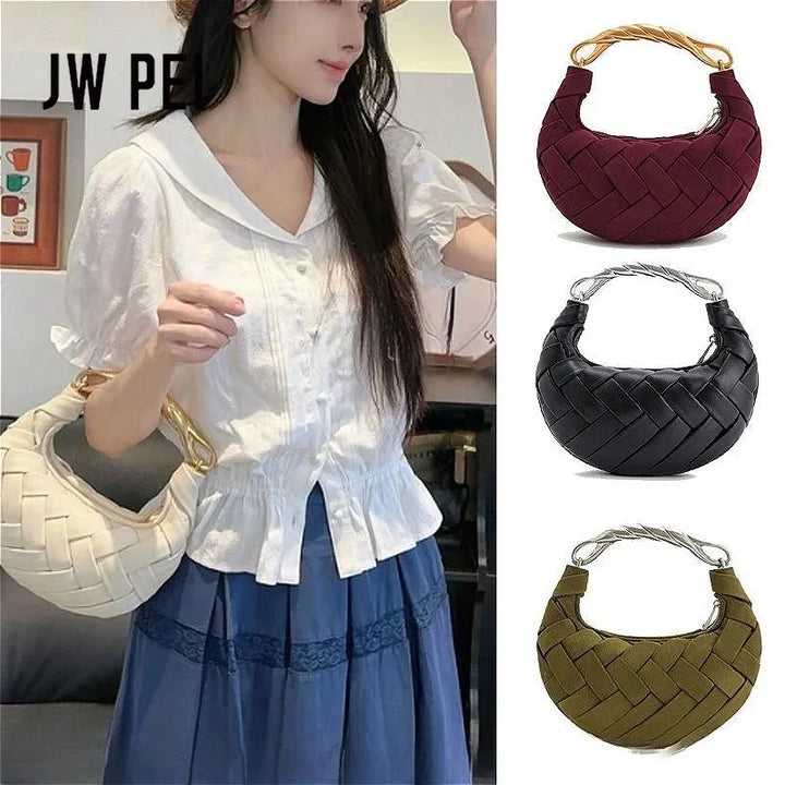 AURORA | Mini bolso trenzado de diseño escultórico