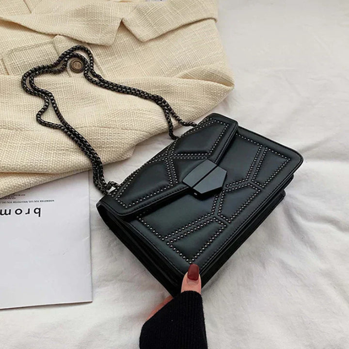 Bolso bandolera elegante | Cuero sintético de moda