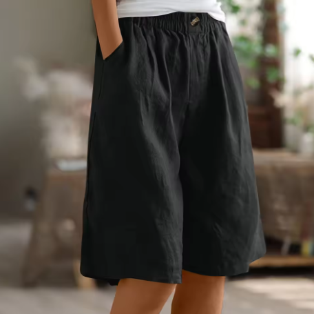 Louise | Pantalón corto de lino que no aprieta
