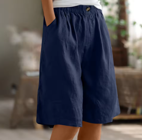 Louise | Pantalón corto de lino que no aprieta