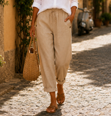 Rosa | Pantalones de Lino Ligeros