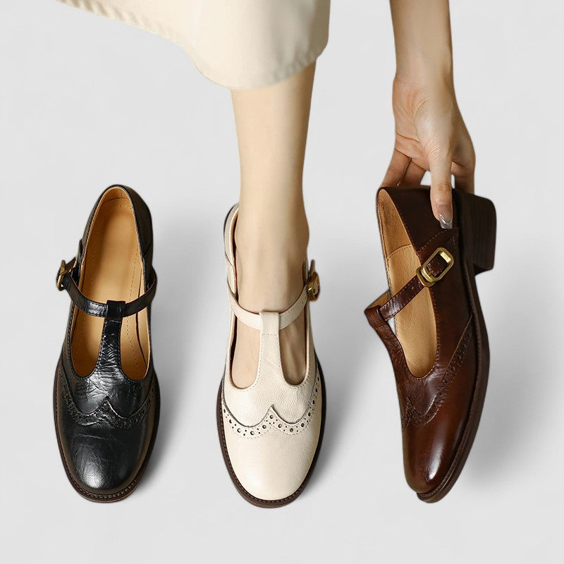Rafaela | Zapato Mary Jane con Picado