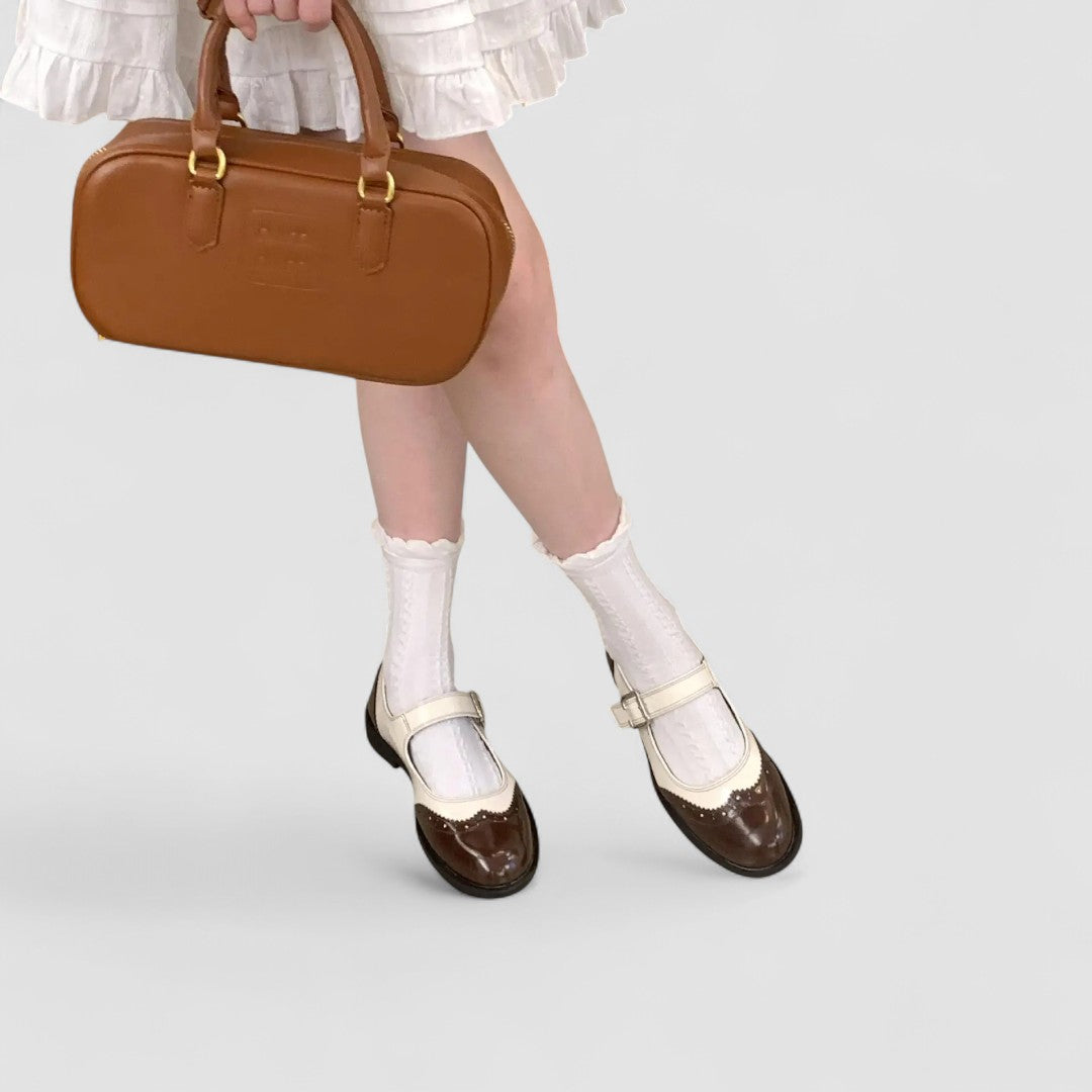 Belén | Zapato Mary Jane Bicolor