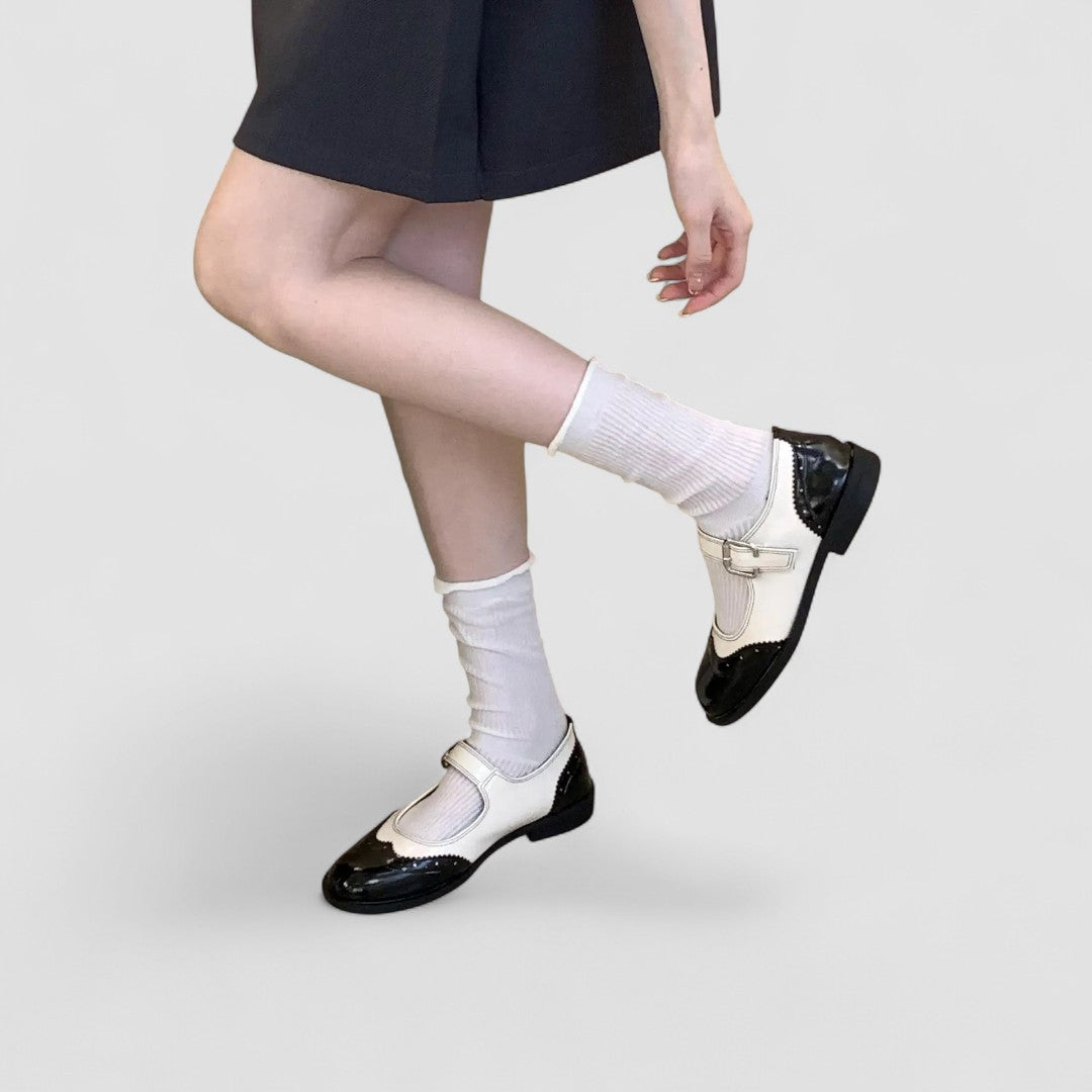 Belén | Zapato Mary Jane Bicolor