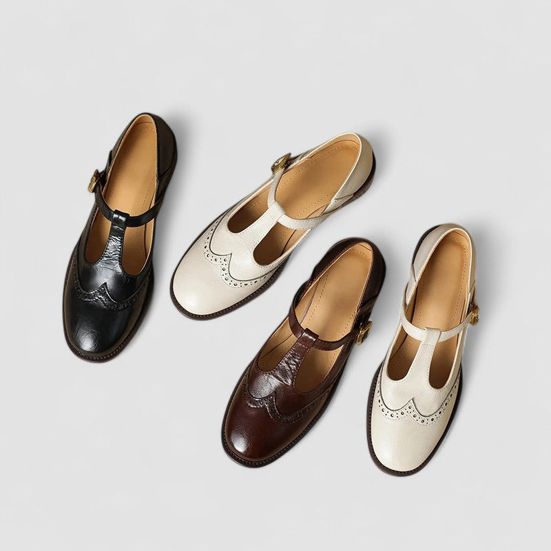 Rafaela | Zapato Mary Jane con Picado