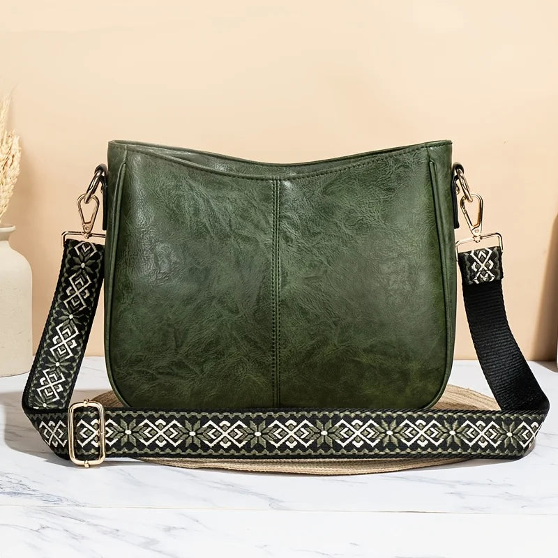 Bolso | De hombro de cuero vintage
