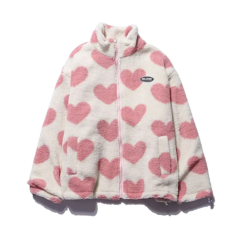 VogelMode | Chaqueta reversible con corazones