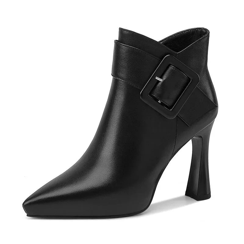 Aveline | Botines con Hebilla Elegante