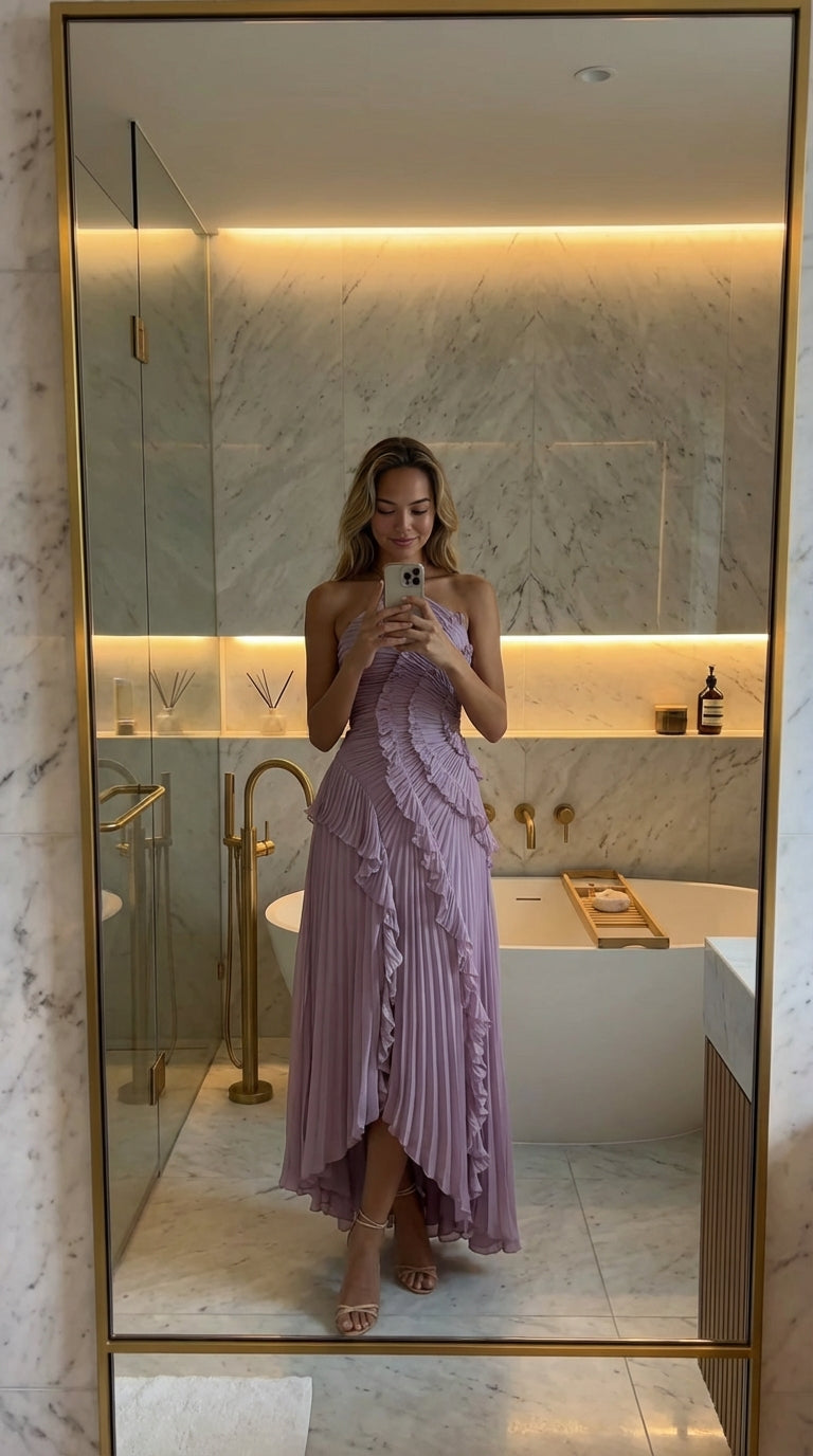 ISADORA | Vestido con volantes edición limitada