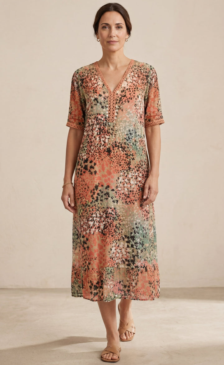 LINA | Vestido ligero con escote en V