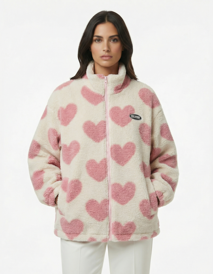 VogelMode | Chaqueta reversible con corazones