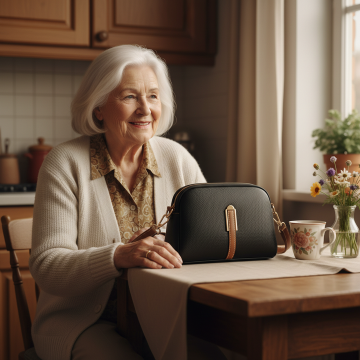 Mila | Bolso de hombro de piel