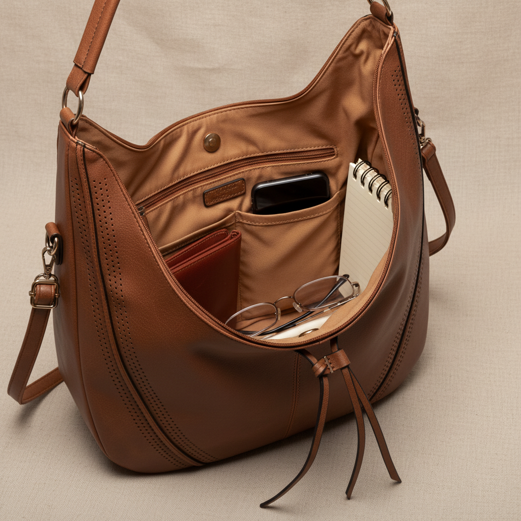 Minerva | Bolso de hombro clásico