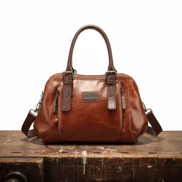 Bolso | De cubo de lujo rojo
