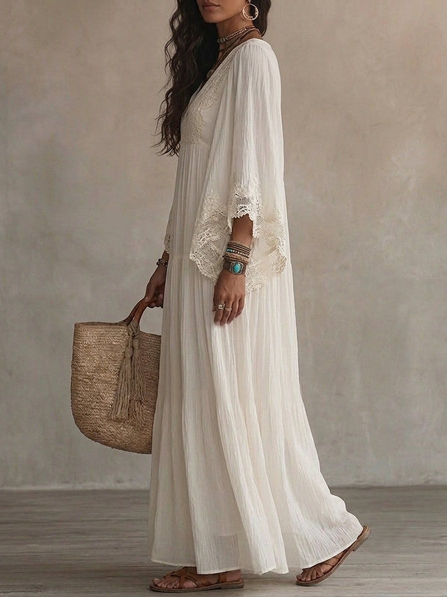 Anna | Vestido Perla Blanca