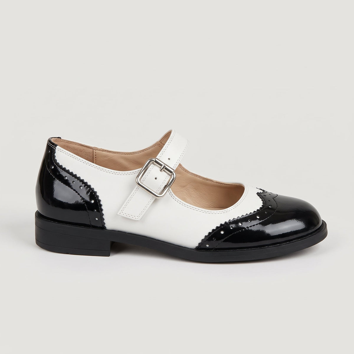 Belén | Zapato Mary Jane Bicolor