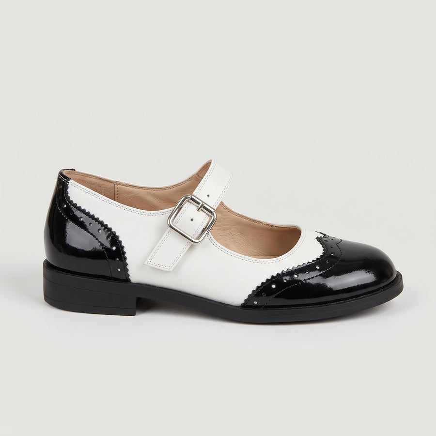 Belén | Zapato Mary Jane Bicolor