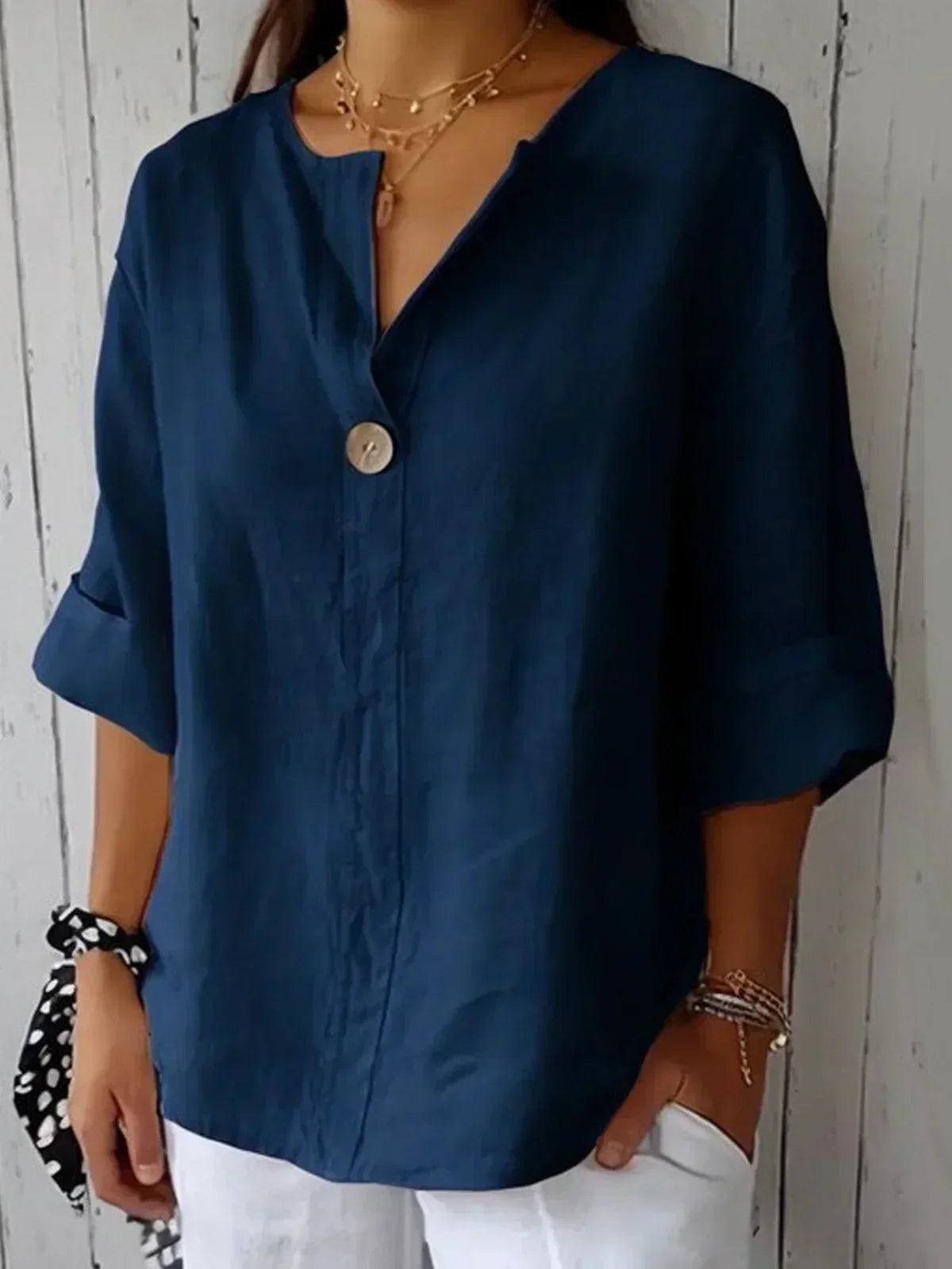 Yvonna | Blusa Chic y Cómoda