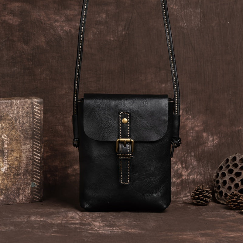 La artesanía atemporal de Clara | Bolso bandolera de piel