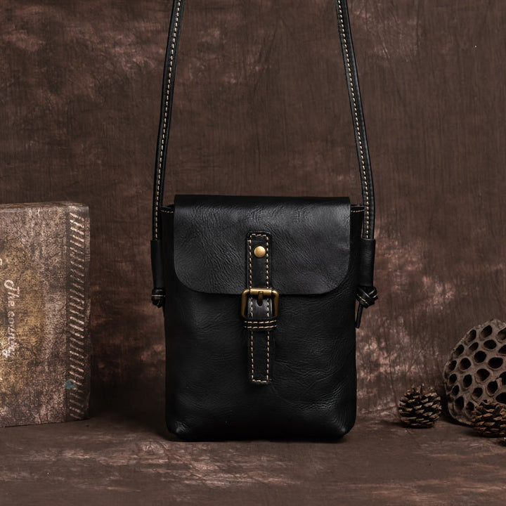 La artesanía atemporal de Clara | Bolso bandolera de piel